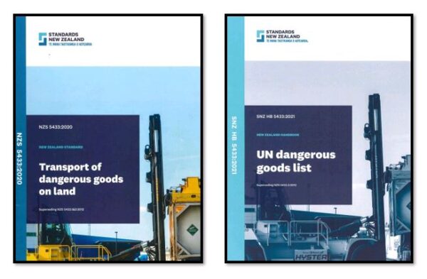 Land transport Regulations - New Zealand Standard (Part 1&2)