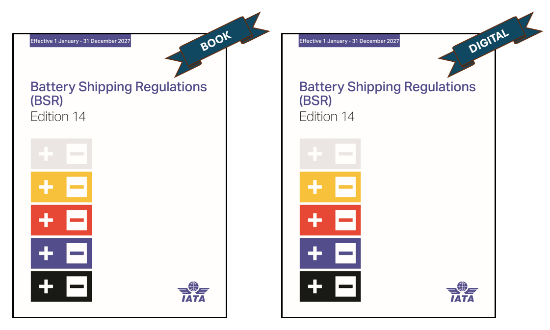 IATA BATTERY SHIPPING GUIDELINES (BSR), 2027 – 14TH EDITION (Pre-sale)